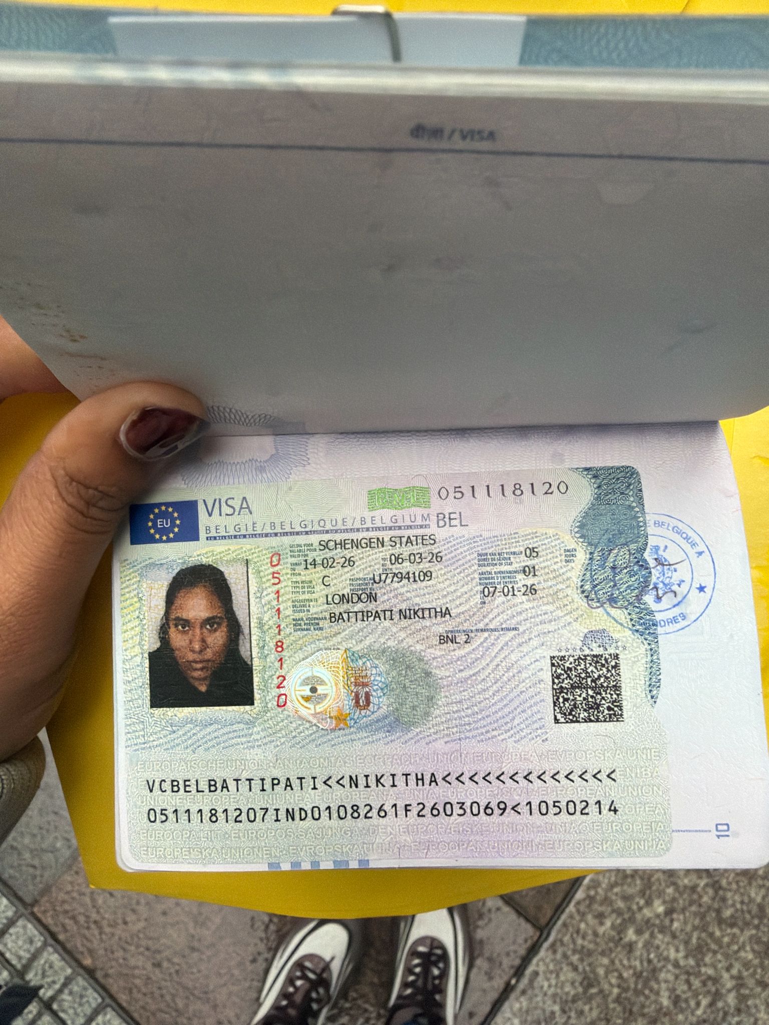 Approved Visa