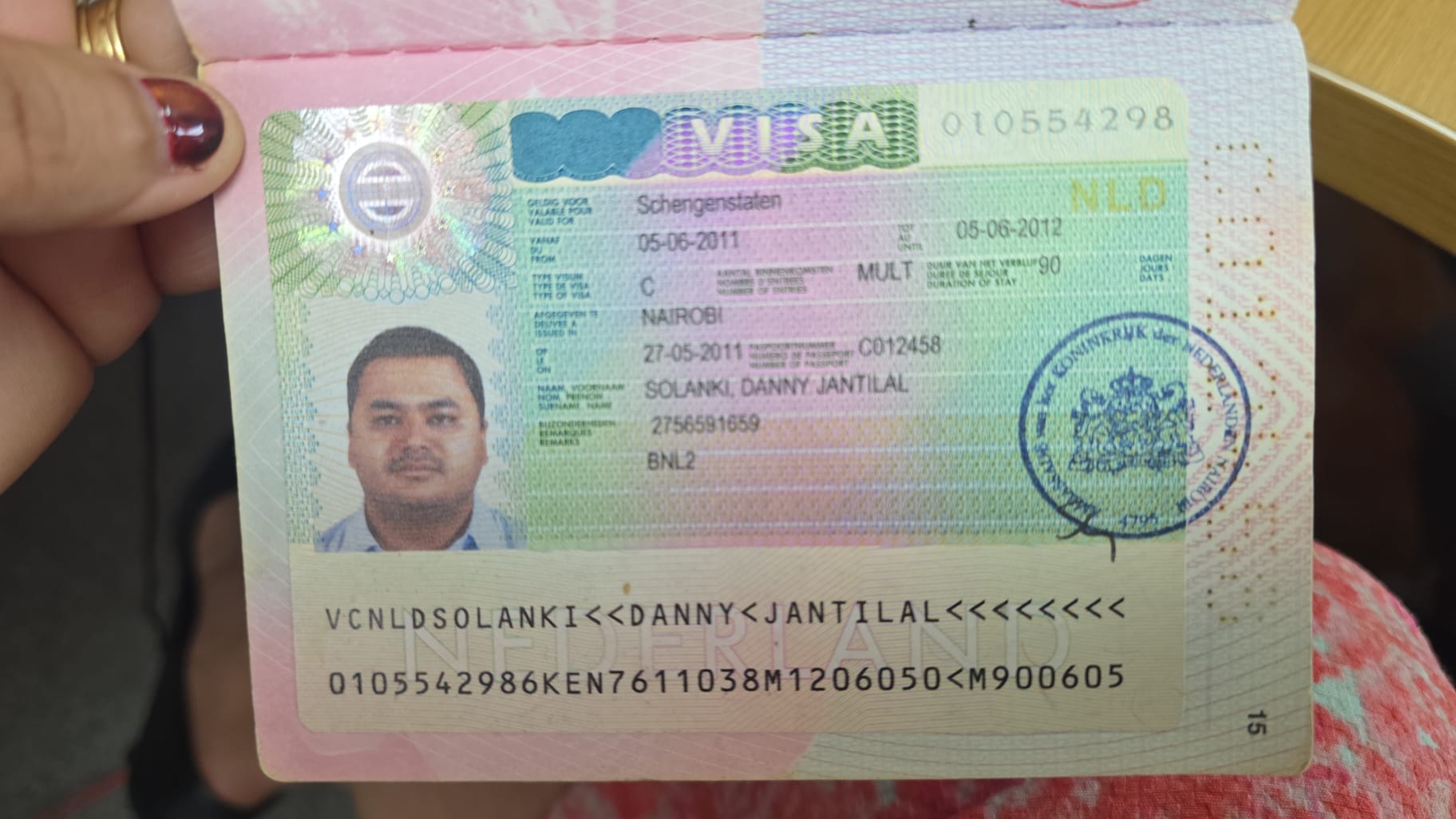 Approved Visa