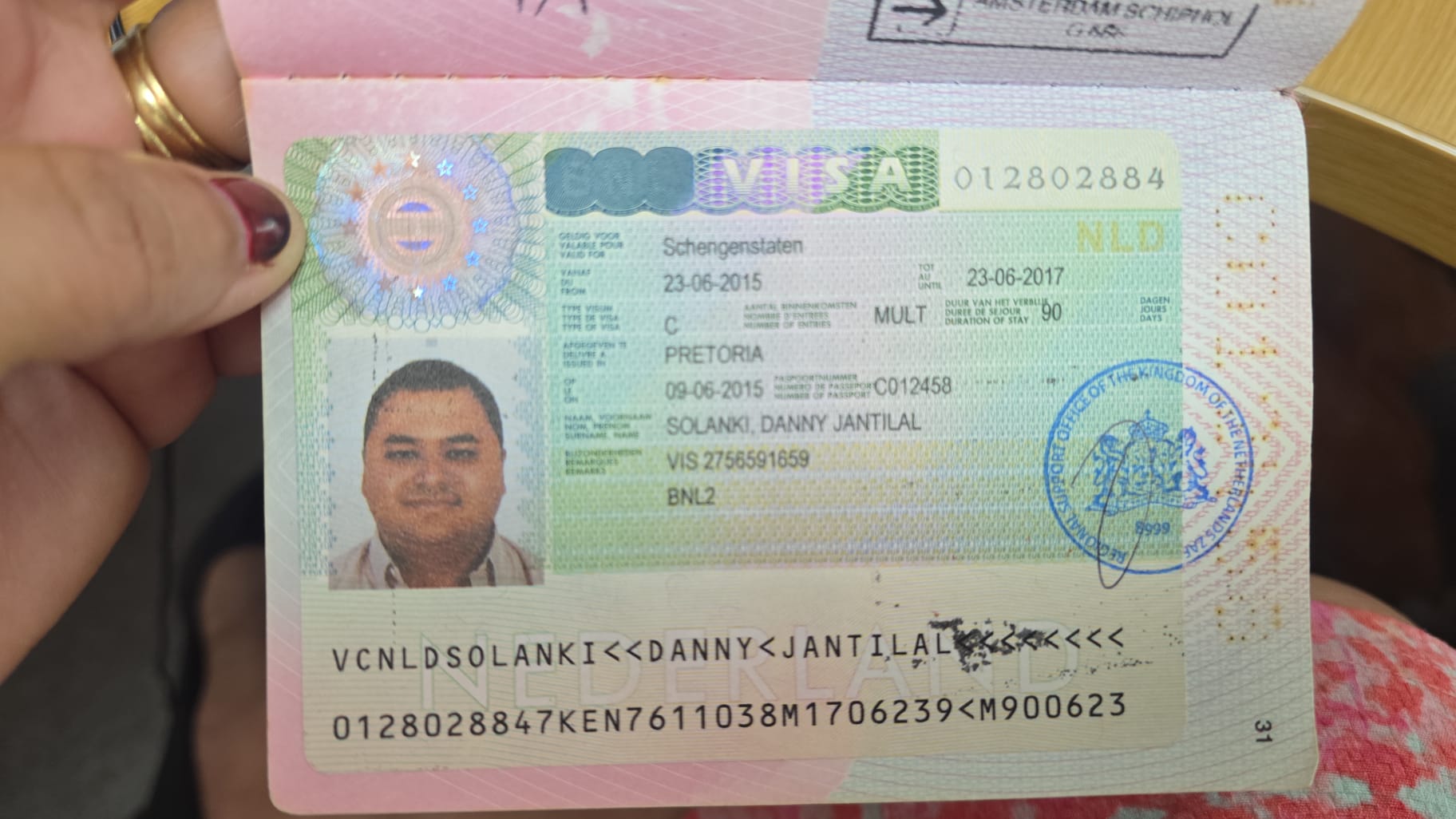 Approved Visa