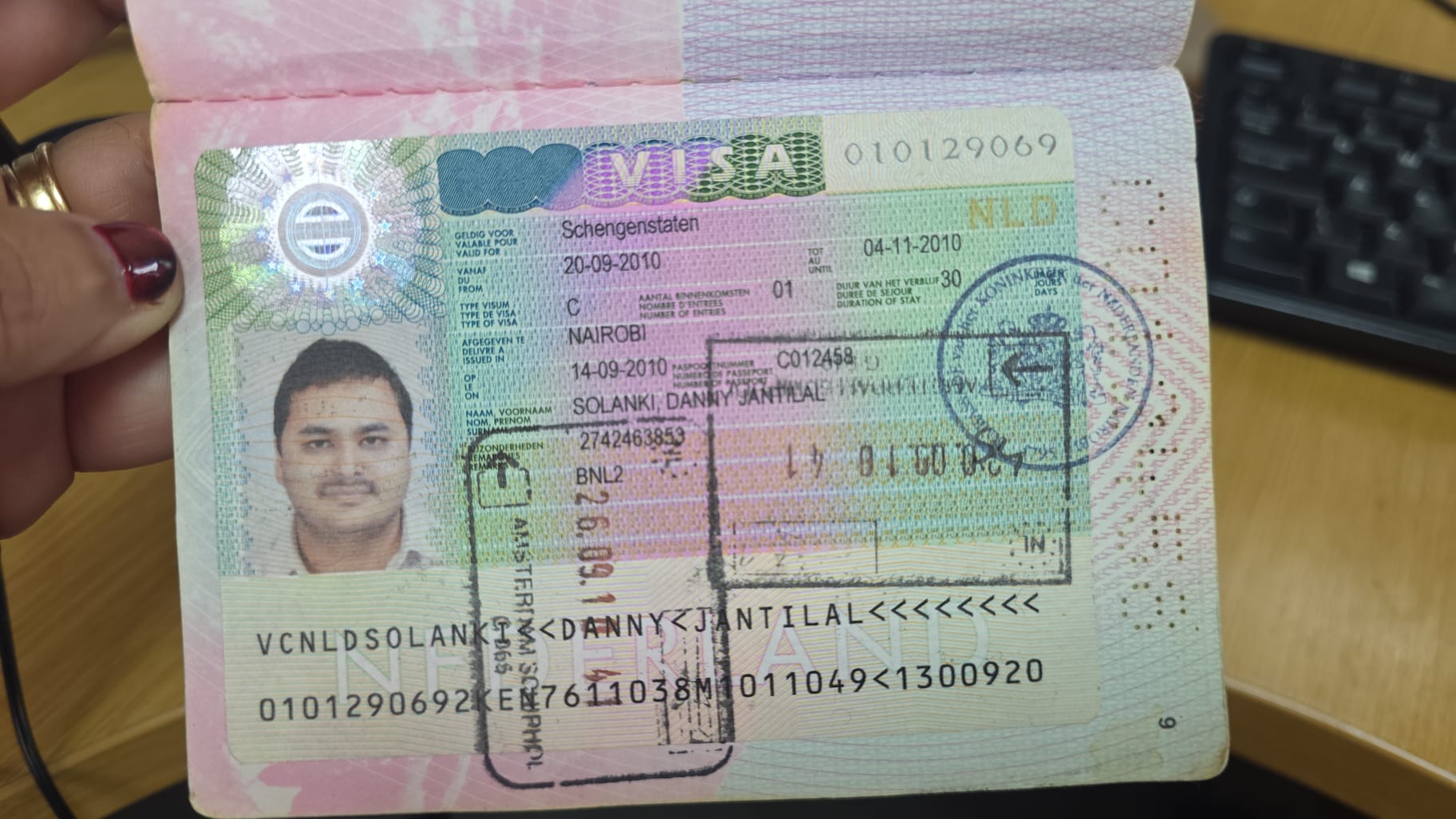 Approved Visa