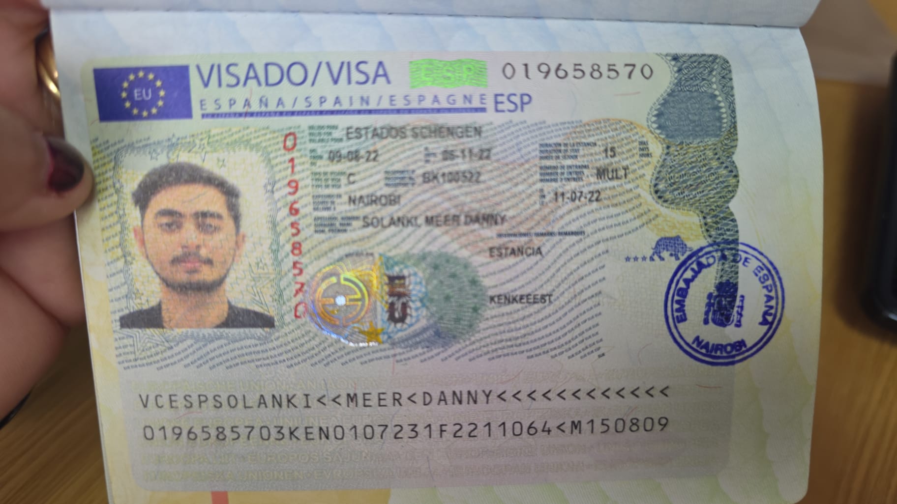 Approved Visa