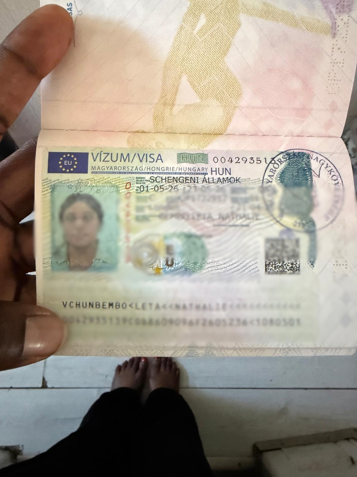 Recent visa approval 1